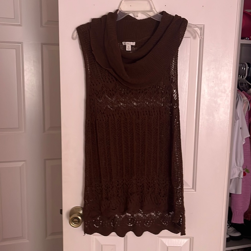 Brown dress cover up